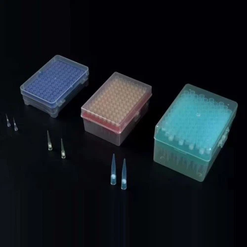 Końcówki do pipet z filtrem do testowania kwasów nukleinowych