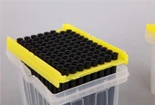 Black Plastic Sterylne rurki przewodzące Końcówki Tecan z pudełkiem